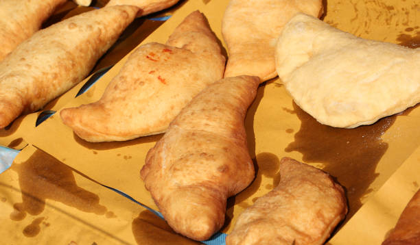 istock italian stuffed fried bread called Panzerotti or Pizza Puff with 830359482
