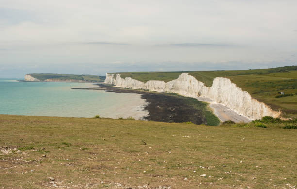 istock White chalk cliffs near Eastbourne, England 830421566