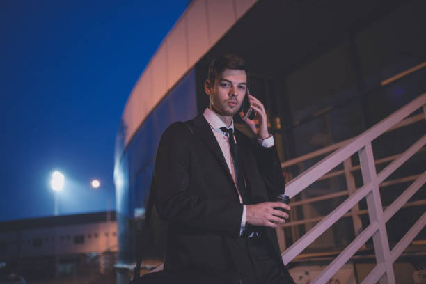 istock Businessman on the phone 830434394
