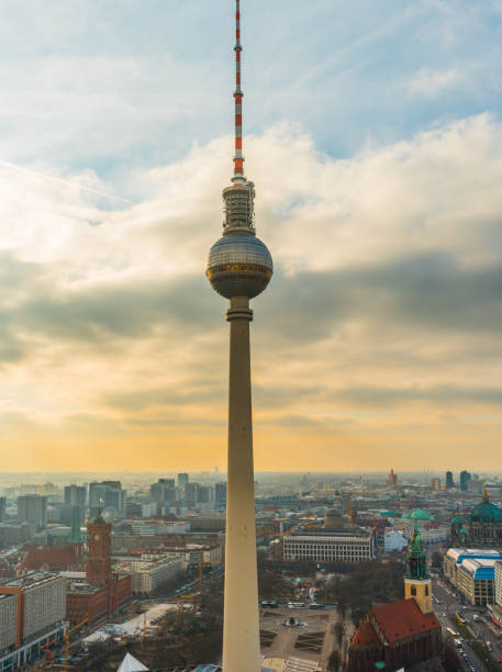 istock TV tower in Berlin at Alexanderplatz 830437572