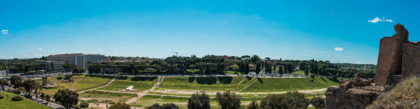 istock landscape panorama at rome, italy 830478054