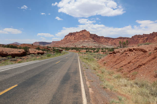 istock Road through Capitol Reef National Park. Utah. USA 830550146