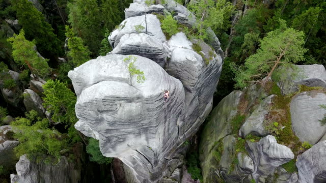 Man Rock Climber