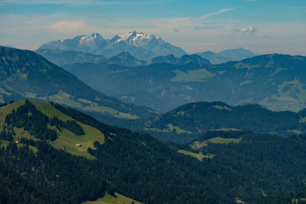 istock Aerial in summer of Bregenzer Forest 830601972