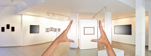 istock Drawing and planned exhibition gallery 830617278