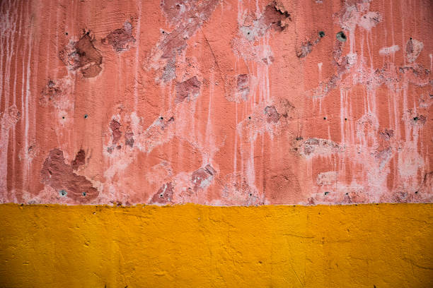 istock Old wall with bright colors. Old and beautiful wall. 830636658
