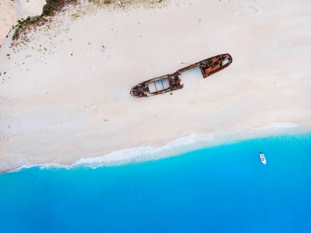 istock Navagio Beach, Zakynthos island, Greece 830637620
