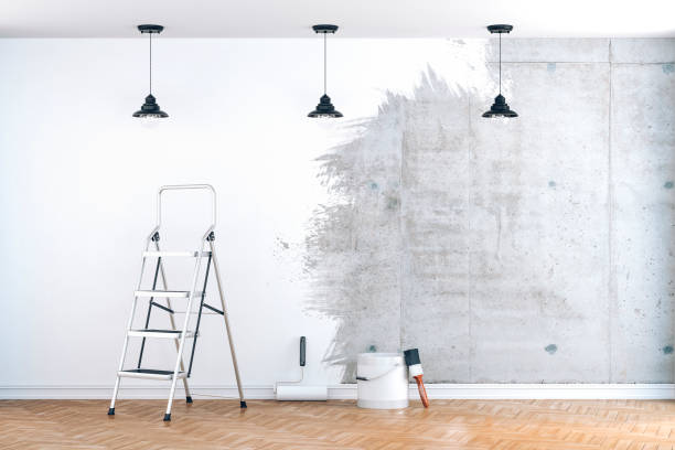 istock 3d render of beautiful clean room, design concept 830637870