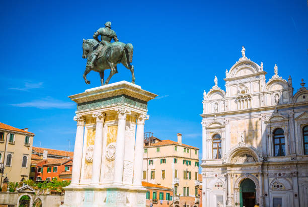 istock Traditional architecture and narrow canals in Venice, Italy 830642486