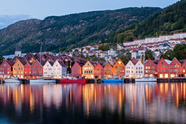 istock Beautiful View Of Bergen Bryggen 830648276