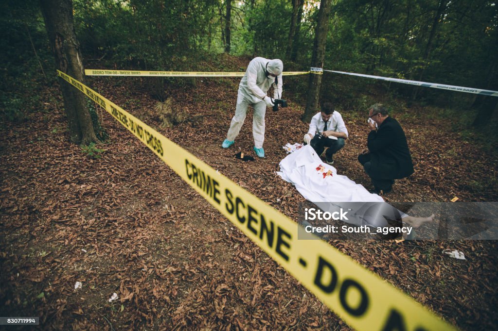 Detectives On Murder Crime Scene Stock Photo Download Image Now Detectives On Murder Crime Scene Stock Photo Download Image Now