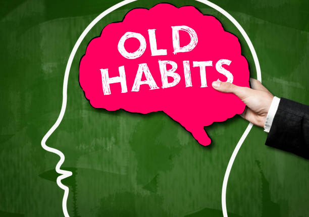 istock OLD HABITS / Greenboard concept (Click for more) 830712124