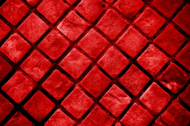 Red color texture pattern abstract background can be use as wall paper screen saver brochure cover page or for presentation background also have copy space for text.