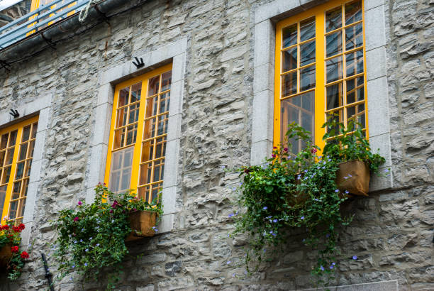 istock Old window in Quebec City 830724282