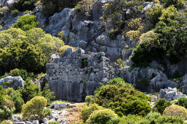 istock Flooded ancient Lycian city 830757052