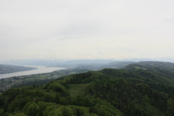 istock Landscape Uetliberg Zurich Mountain City View Panorama 830771122