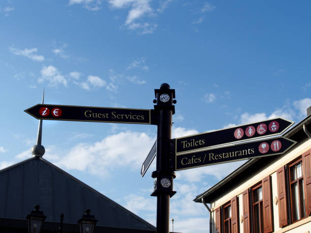 istock Directional signs on the street 830943432