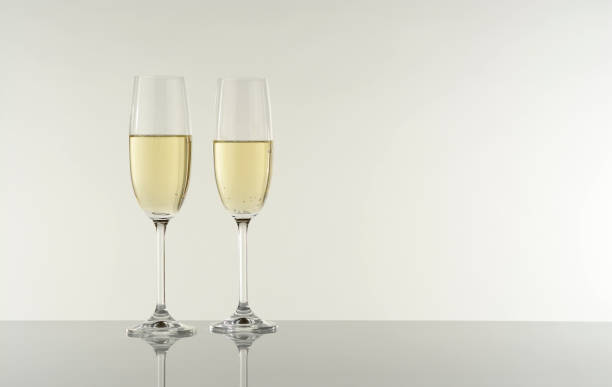 istock Two glasses of champagne 830970144