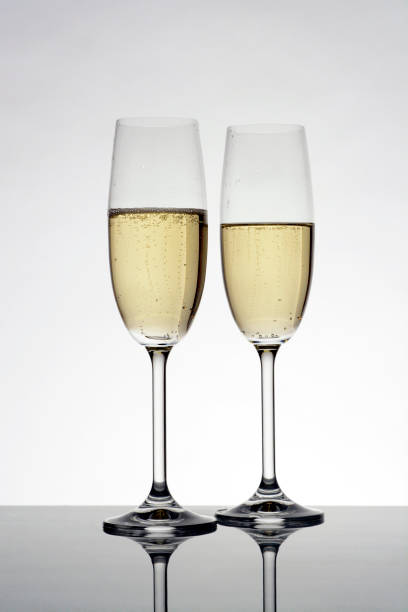 istock Two glasses of champagne 830970184
