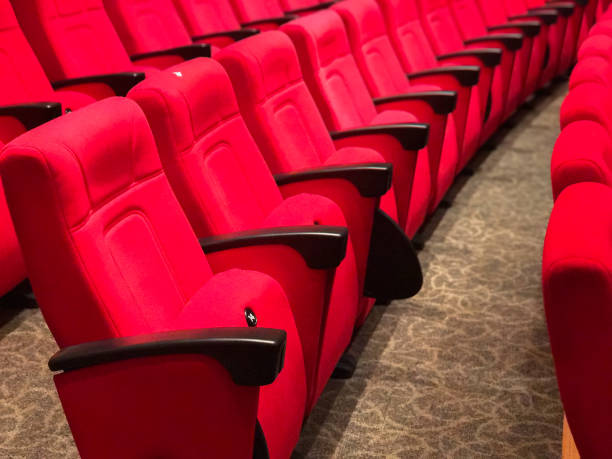 istock red seat in concert hall 830985250