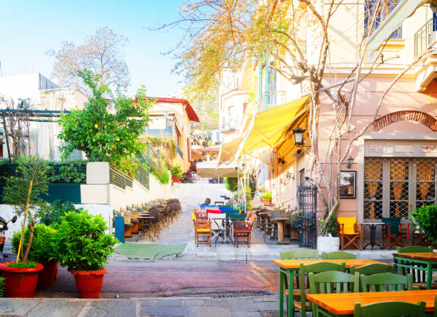 istock Street of Athens, Greece 830985802