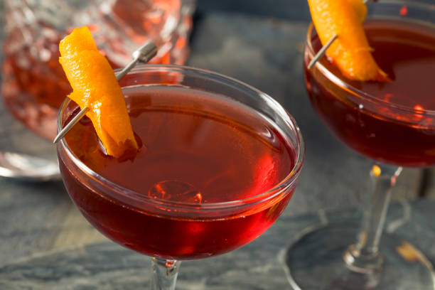 istock Homemade Red Boulevardier Cocktail 830985832