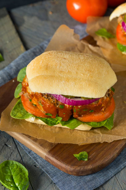 istock Homemade Savory Meatloaf Sandwich 830988166