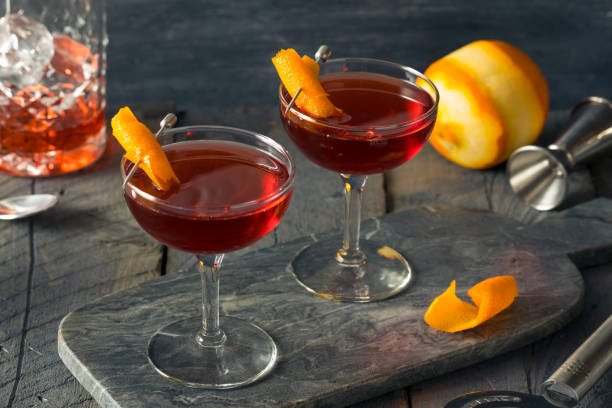 istock Homemade Red Boulevardier Cocktail 830988302