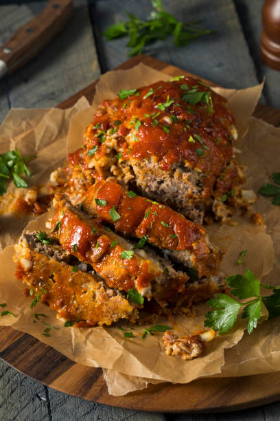 istock Homemade Savory Spiced Meatloaf 830988374