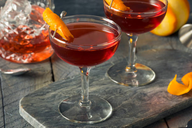 istock Homemade Red Boulevardier Cocktail 830988482