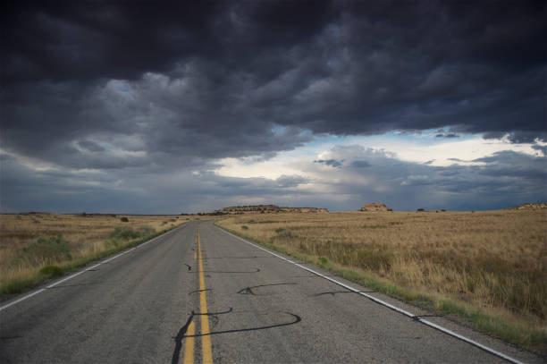 istock Winding Road Through High Desert 830988518