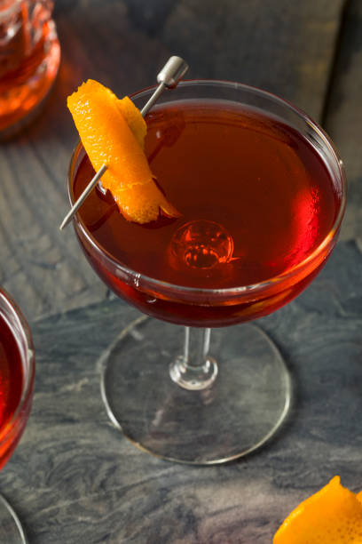 istock Homemade Red Boulevardier Cocktail 830989264