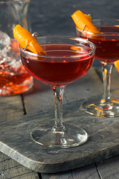 istock Homemade Red Boulevardier Cocktail 830989308