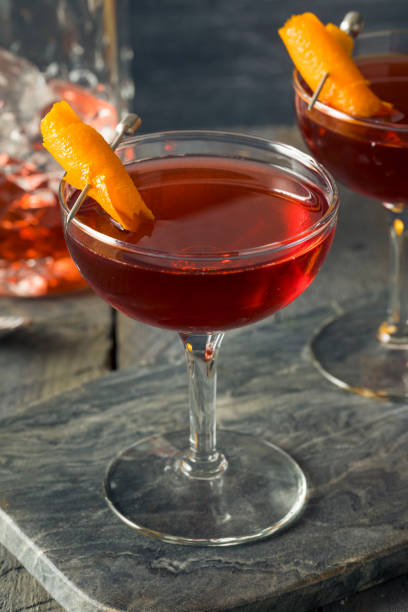 istock Homemade Red Boulevardier Cocktail 830990282