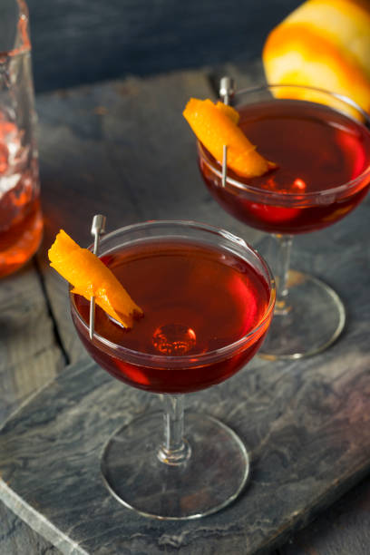 istock Homemade Red Boulevardier Cocktail 830991444