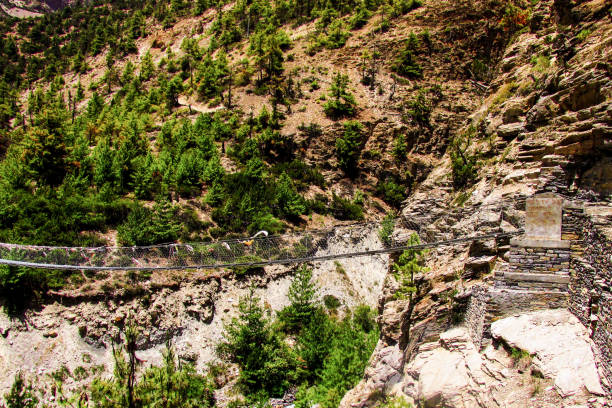 istock Trekking in Nepal Annapurna circuit and base camp 830995818