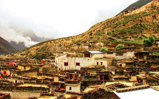 istock Trekking in Nepal Annapurna circuit and base camp 830996208