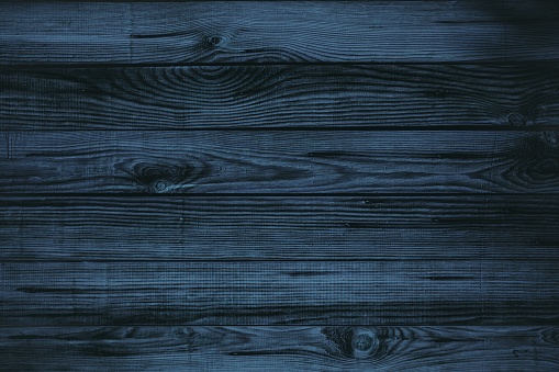 Dark blue wood