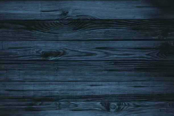 Photo of Dark blue wood