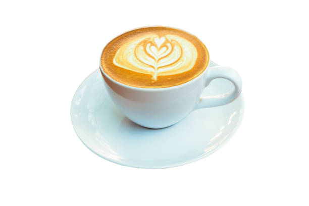 istock cup of coffee with latte art 831024160