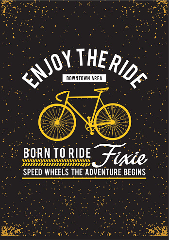 Enjoy The Ride Signage Enjoy The Ride Vector Image Stock Illustration - Download Image Now ...