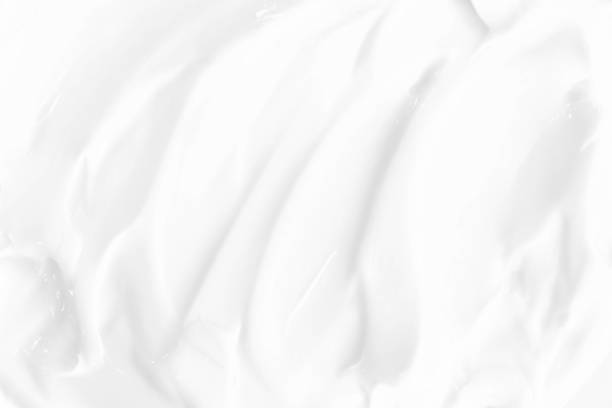 크림, 분홍색과 흰색 배경 - milk cream 뉴스 사진 이미지