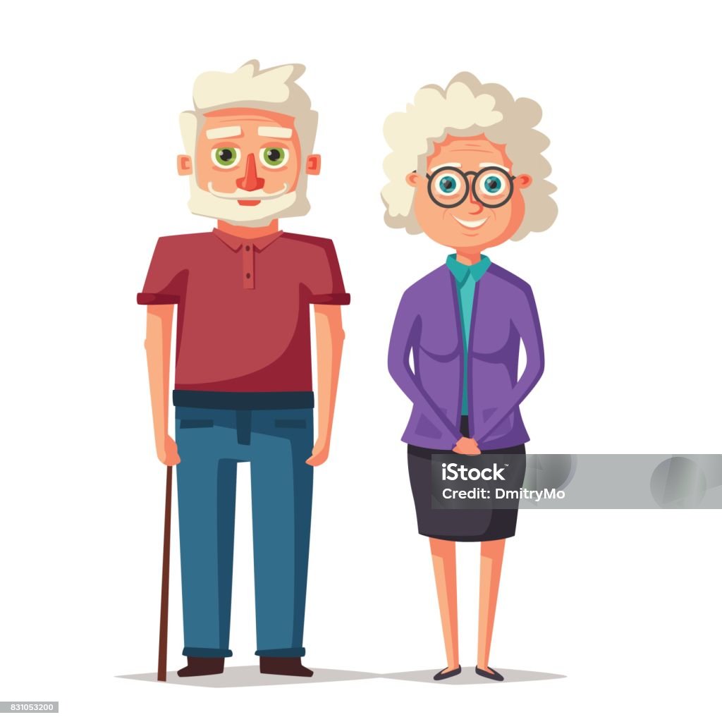 Ilustración de Abuelos Felices Ilustración De Dibujos Animados Vector Día De Los Abuelos y más Vectores Libres de Derechos de Lentes redondos - iStock Ilustración de Abuelos Felices Ilustración De Dibujos Animados Vector Día De Los Abuelos y más Vectores Libres de Derechos de Lentes redondos - iStock
