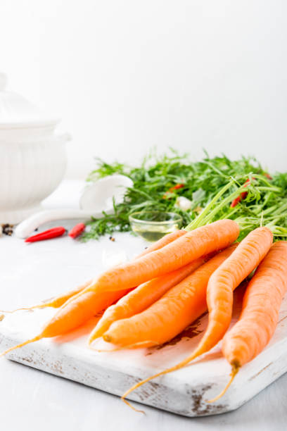 istock Ingredients for carrot soup 831053550