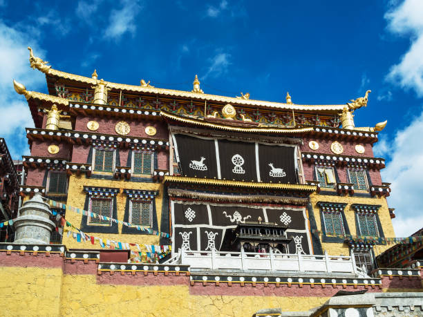 istock Tibetan Monastery In Shangri La 831071472