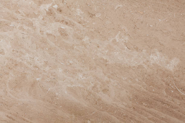 istock Beige cream white crack marble 831074956