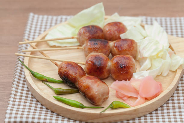 istock Thai style sausage,Northeastern(esan) Style sausage 831086744