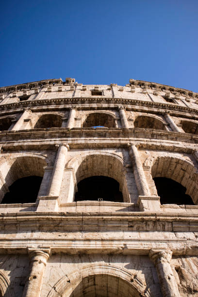 istock Constructive details of the Colosseum 831092894