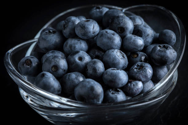 istock Blueberry antioxidant organic in a bowl. 831095796