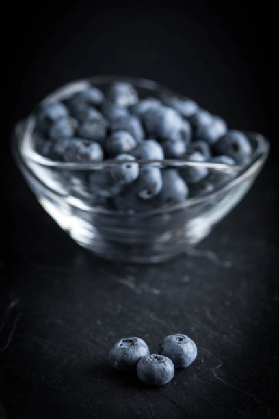 istock Blueberry antioxidant organic in a bowl. 831095844